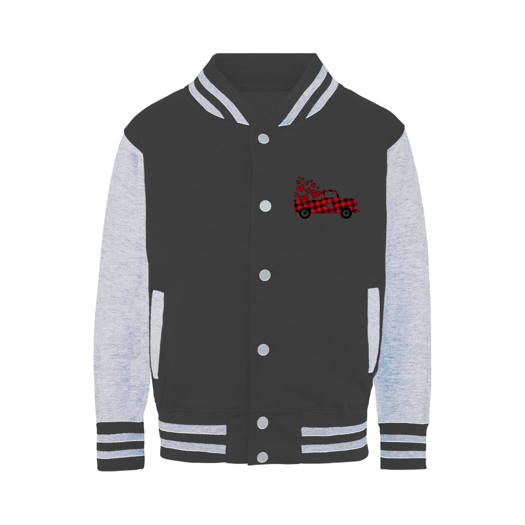 Love Truck Varsity Jacket - DirectlyPersonalised