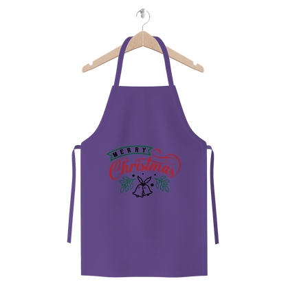 Merry Christmas Premium Jersey Apron
