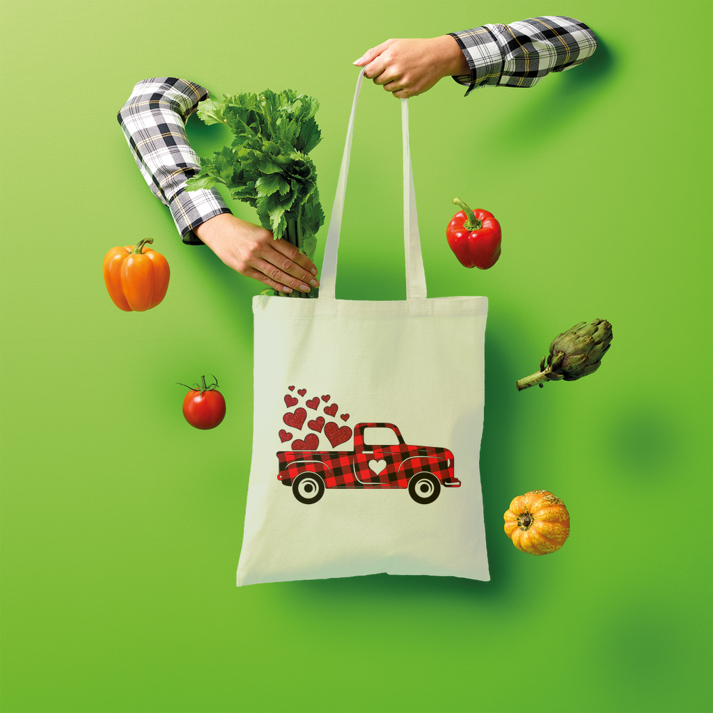 Love Truck Shopper Tote Bag - DirectlyPersonalised