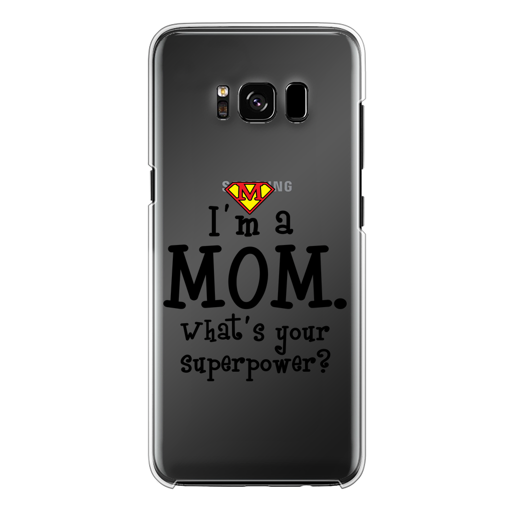 Mothers day Back Printed Transparent Hard Phone Case - DirectlyPersonalised