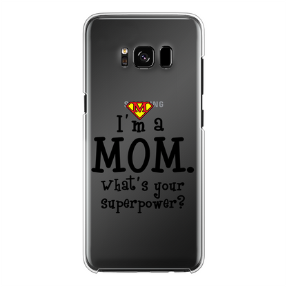 Mothers day Back Printed Transparent Hard Phone Case - DirectlyPersonalised