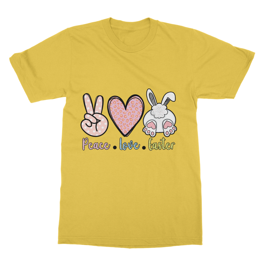 PEACE LOVE EASTER T-Shirt Dress - DirectlyPersonalised