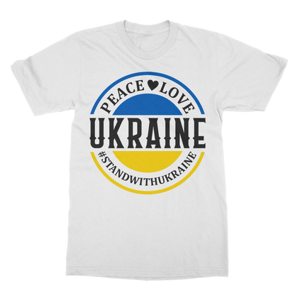 STAND WITH UKRAINE Classic Adult T-Shirt - DirectlyPersonalised