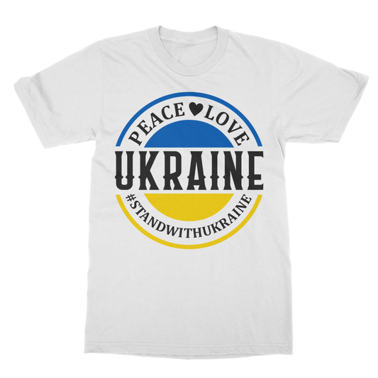 STAND WITH UKRAINE Classic Adult T-Shirt - DirectlyPersonalised