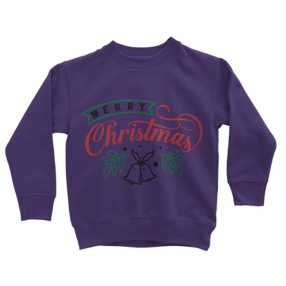 Merry Christmas Classic Kids Sweatshirt