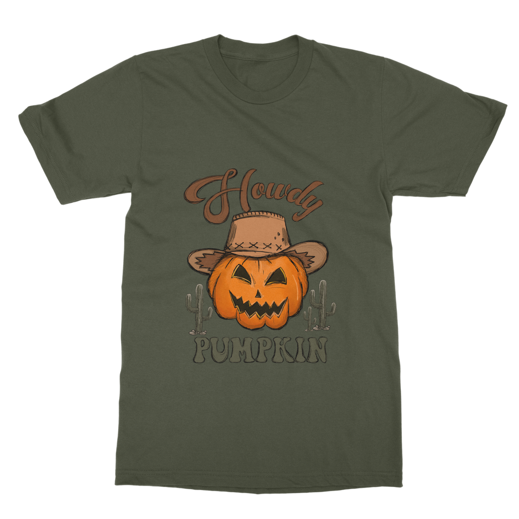 HOWDY PUMPKIN T-Shirt Dress - DirectlyPersonalised