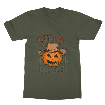 HOWDY PUMPKIN T-Shirt Dress - DirectlyPersonalised