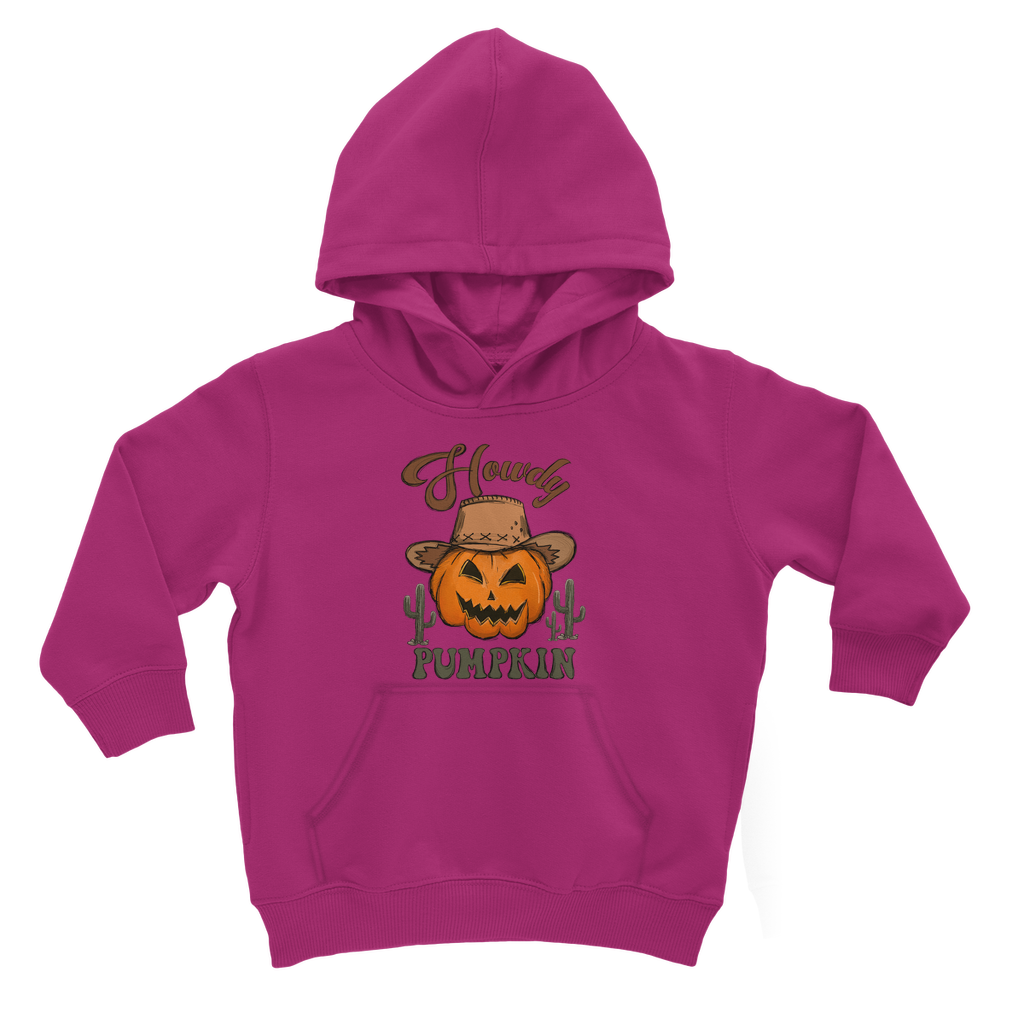 HOWDY PUMPKIN Classic Kids Hoodie - DirectlyPersonalised