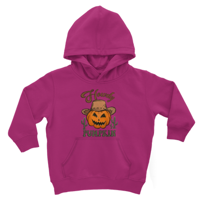 HOWDY PUMPKIN Classic Kids Hoodie - DirectlyPersonalised