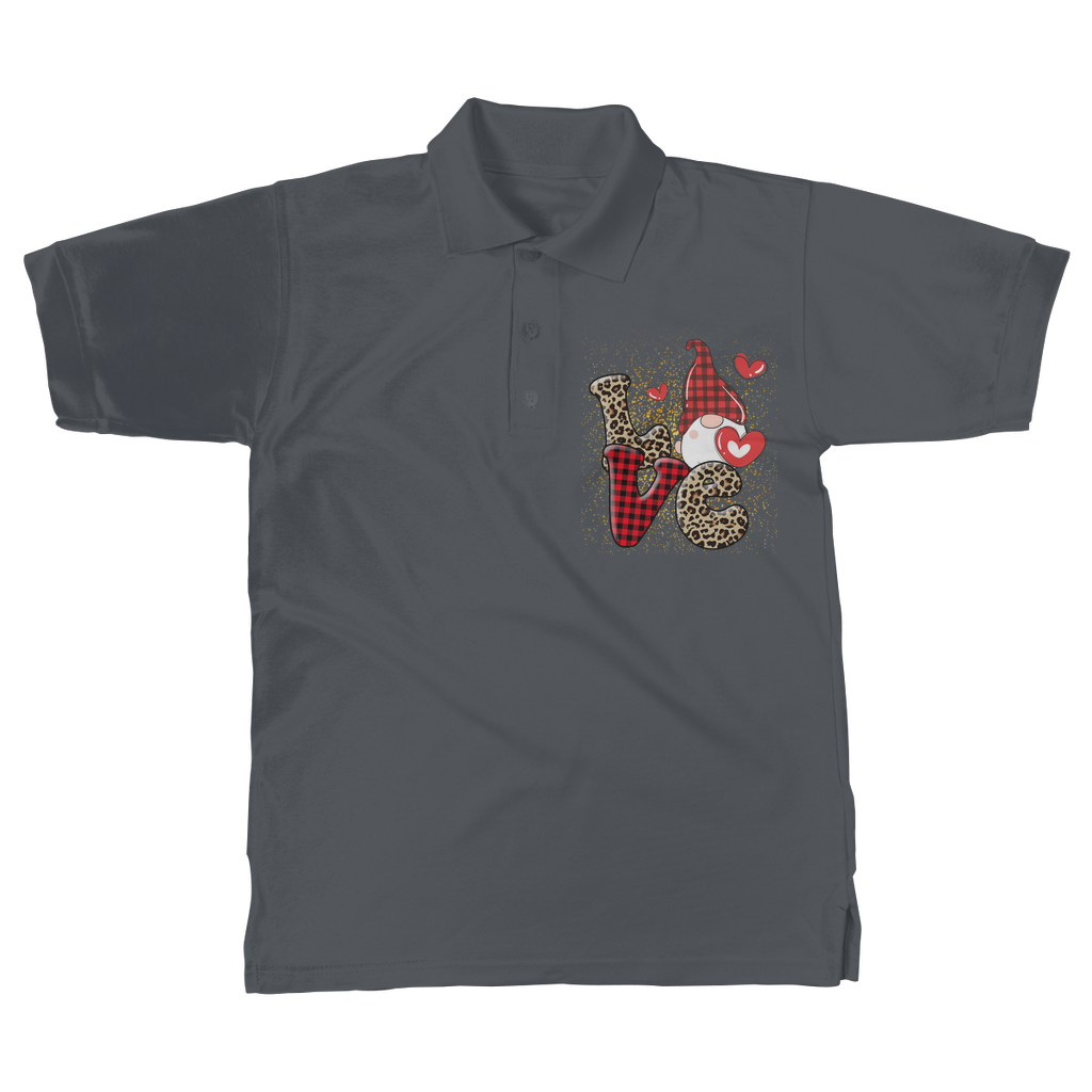 Ladies Valentine Design Classic Women's Polo Shirt - DirectlyPersonalised
