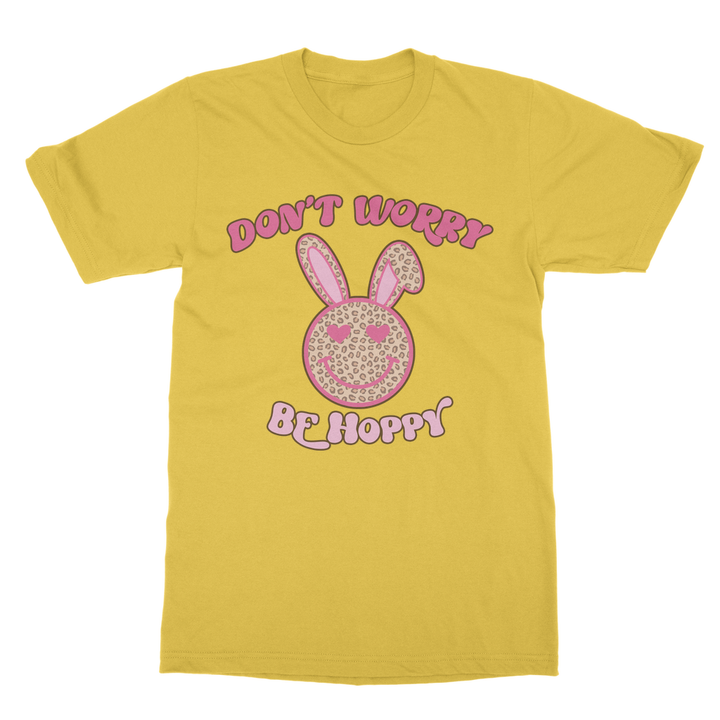 Don't worry be 'happy' Classic Adult T-Shirt - DirectlyPersonalised