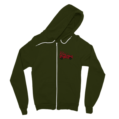 Love Truck Classic Adult Zip Hoodie - DirectlyPersonalised