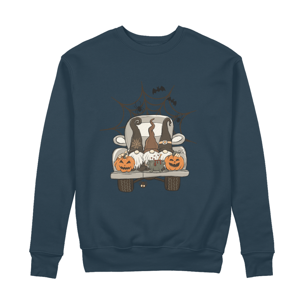 LETS GET SPOOKY 100% Organic Cotton Sweatshirt - DirectlyPersonalised
