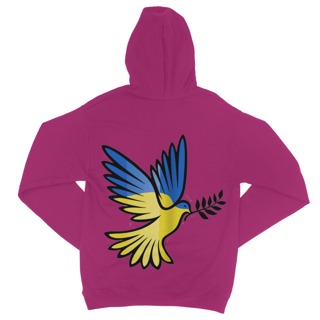 SUPPORT FOR UKRAINE Classic Adult Zip Hoodie - DirectlyPersonalised