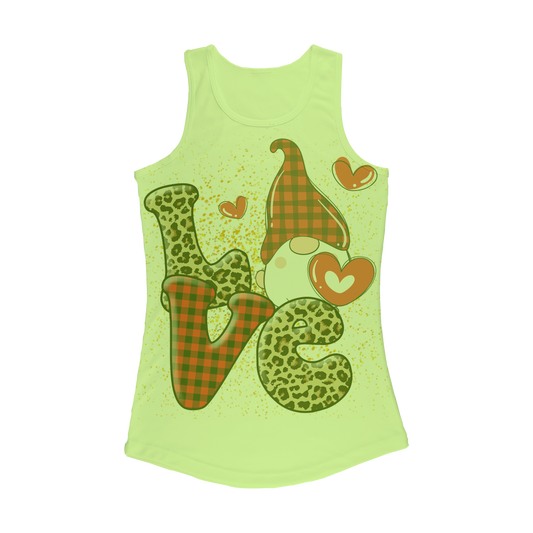 Ladies Valentine Design Women Performance Tank Top - DirectlyPersonalised