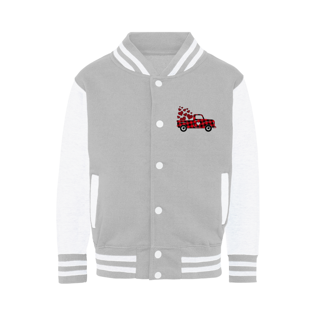 Love Truck Varsity Jacket - DirectlyPersonalised