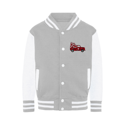 Love Truck Varsity Jacket - DirectlyPersonalised