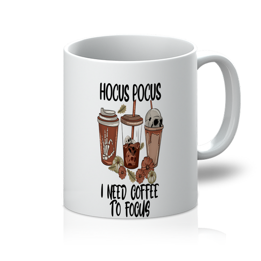 HOCUS POCUS -COFFEE DESIGN 11oz Mug - DirectlyPersonalised