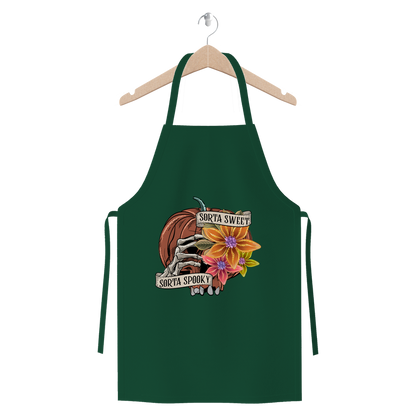 SORTA SWEET - SORTA SPOOKY Premium Jersey Apron - DirectlyPersonalised