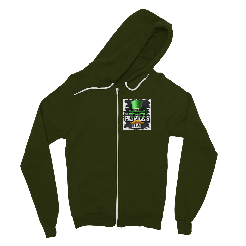 St Patricks Day Classic Adult Zip Hoodie - DirectlyPersonalised