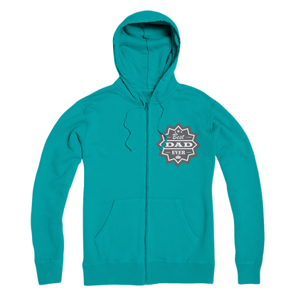 Best Dad Ever Premium Adult Zip Hoodie - DirectlyPersonalised