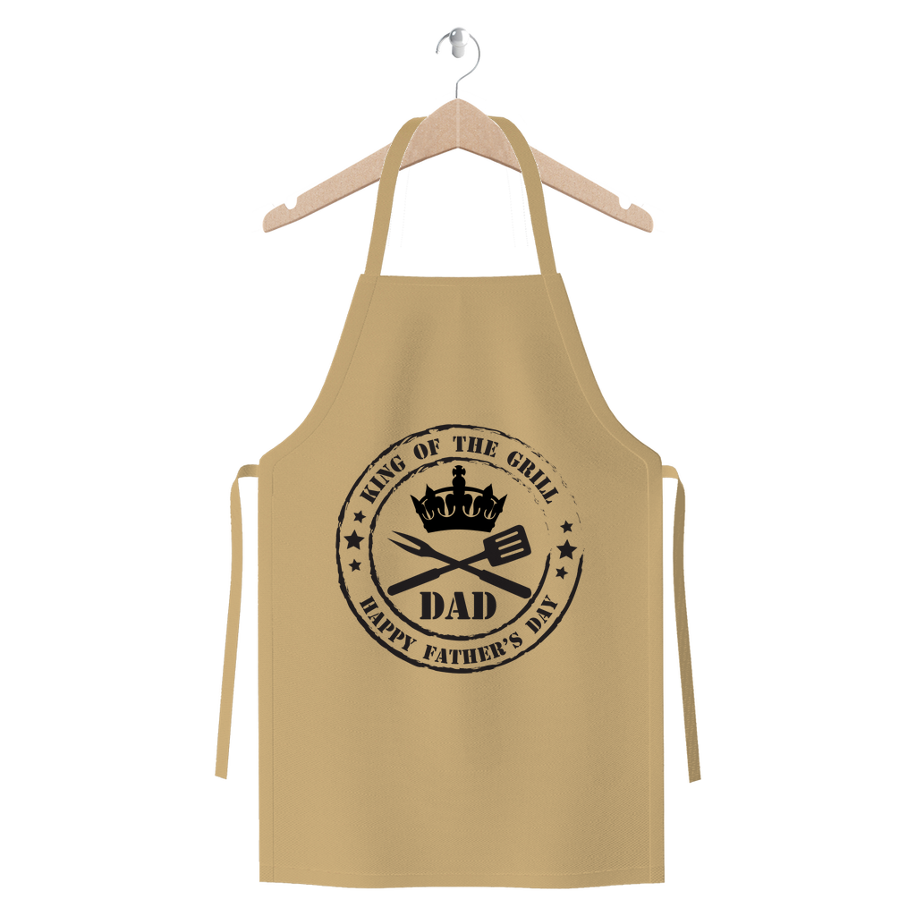King of the Grill Premium Jersey Apron - DirectlyPersonalised