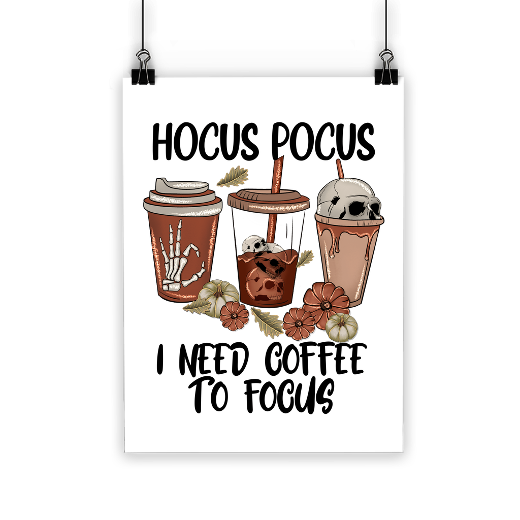 HOCUS POCUS -COFFEE DESIGN Classic Poster - DirectlyPersonalised