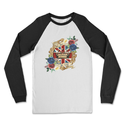 GOD SAVE THE KING Classic Raglan Long Sleeve Shirt