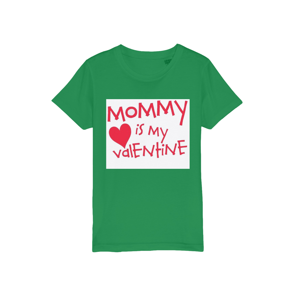 Mummys Valentine Organic Jersey Kids T-Shirt - DirectlyPersonalised