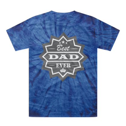 Best Dad Ever Tonal Spider Tie-Dye T-Shirt - DirectlyPersonalised