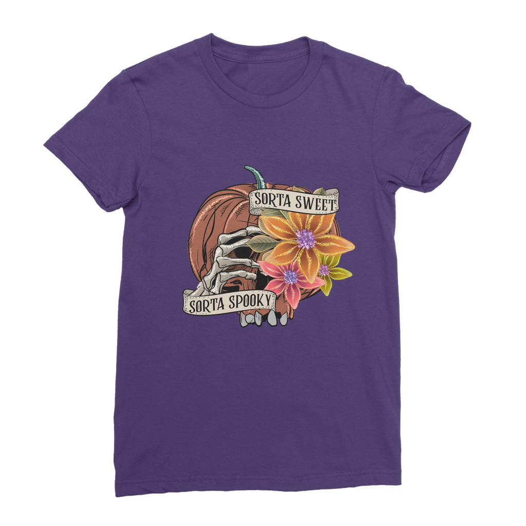 SORTA SWEET - SORTA SPOOKY Premium Jersey Women's T-Shirt - DirectlyPersonalised