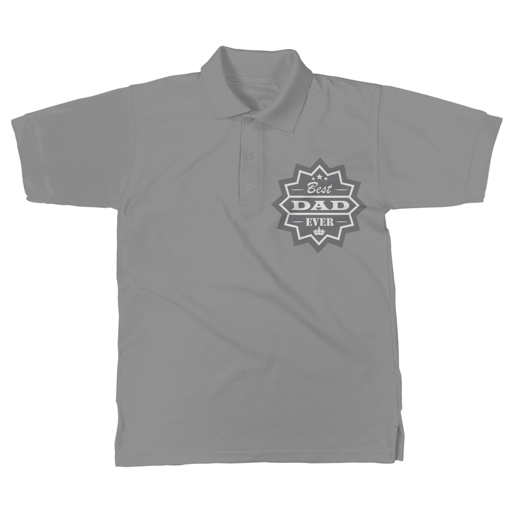Best Dad Ever Classic Adult Polo Shirt - DirectlyPersonalised