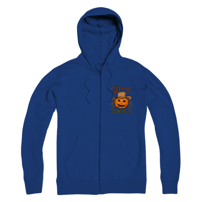 HOWDY PUMPKIN Premium Adult Zip Hoodie - DirectlyPersonalised