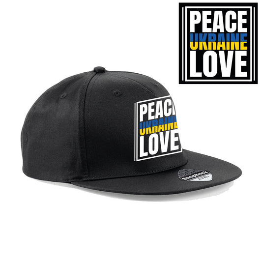 Ukraine Support - Baseball Cap Ukraine Design with Blue and Yellow Flag - DirectlyPersonalised