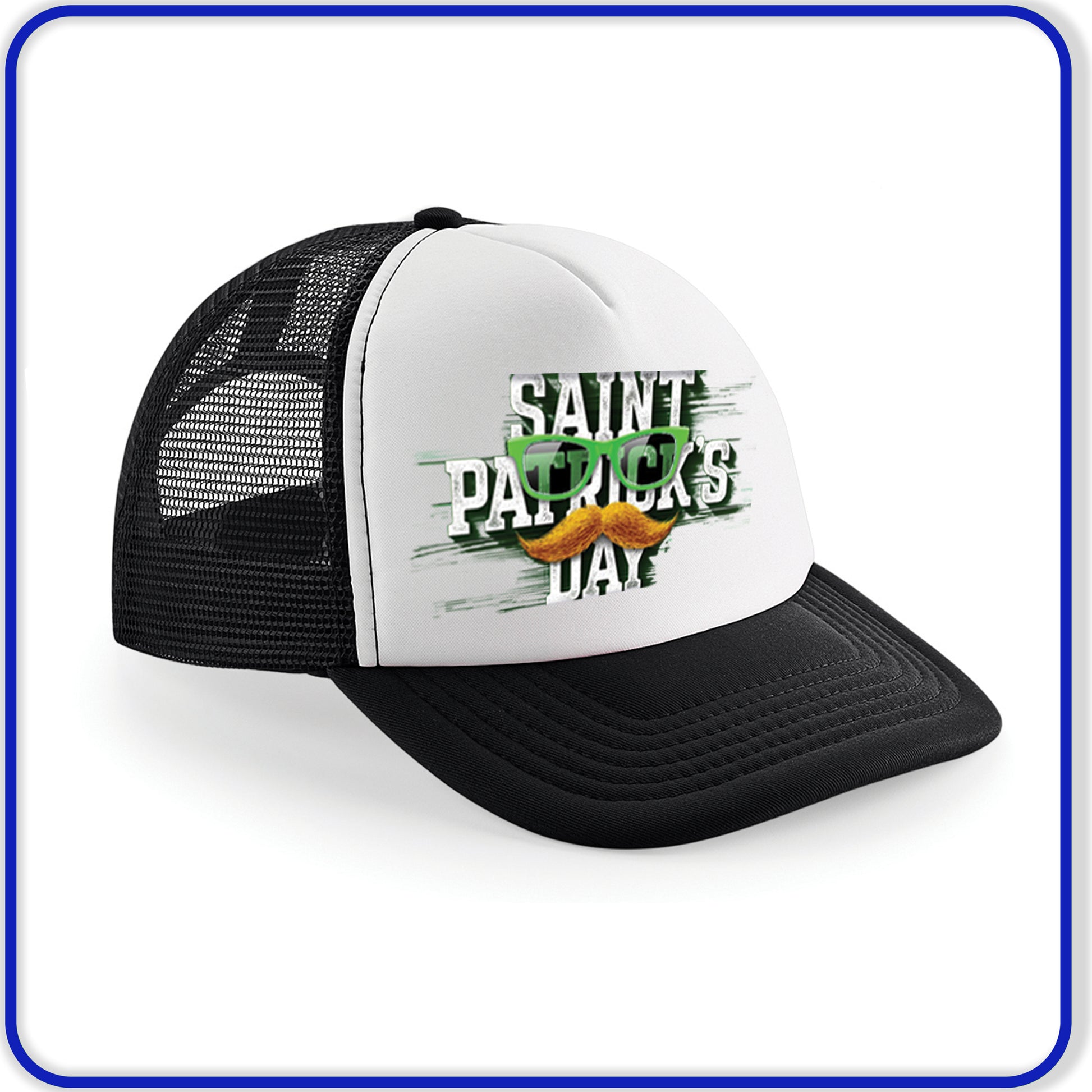 Snapback Baseball cap - Printed Designs St Patricks Day - Irish Celebration - DirectlyPersonalised