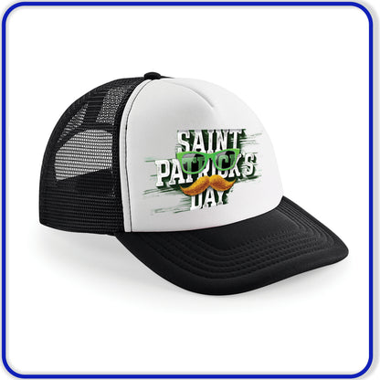 Snapback Baseball cap - Printed Designs St Patricks Day - Irish Celebration - DirectlyPersonalised