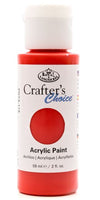 Crafters Choice Acrylic Paint 59ml - High Quality Acrylic Paints for Canvas, Metals, Paper