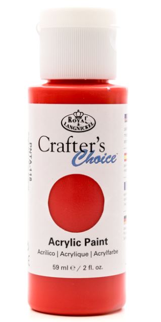 Crafters Choice Acrylic Paint 59ml - High Quality Acrylic Paints for Canvas, Metals, Paper