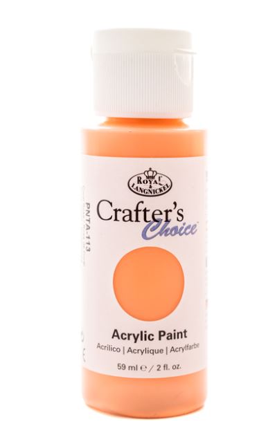 Crafters Choice Acrylic Paint 59ml - High Quality Acrylic Paints for Canvas, Metals, Paper