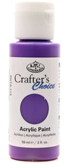 Crafters Choice Acrylic Paint 59ml - High Quality Acrylic Paints for Canvas, Metals, Paper