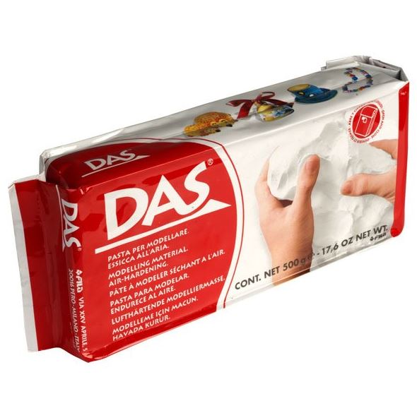 Das Modelling Clay White 500g | Modelling Clay Non Toxic - Pack Sizes