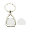 Custom Printed Metal Key Ring Double sided- Personalised Photo Logo - Perfect gift for her, Mothers Day