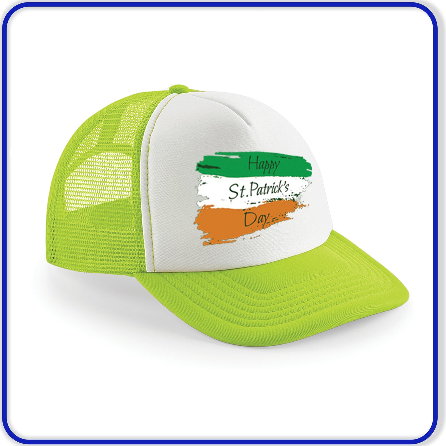 Snapback Baseball cap - Printed Designs St Patricks Day - Irish Celebration - DirectlyPersonalised