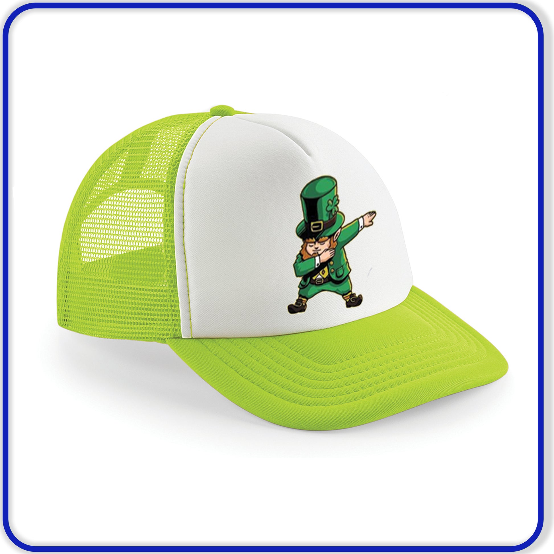Snapback Baseball cap - Printed Designs St Patricks Day - Irish Celebration - DirectlyPersonalised