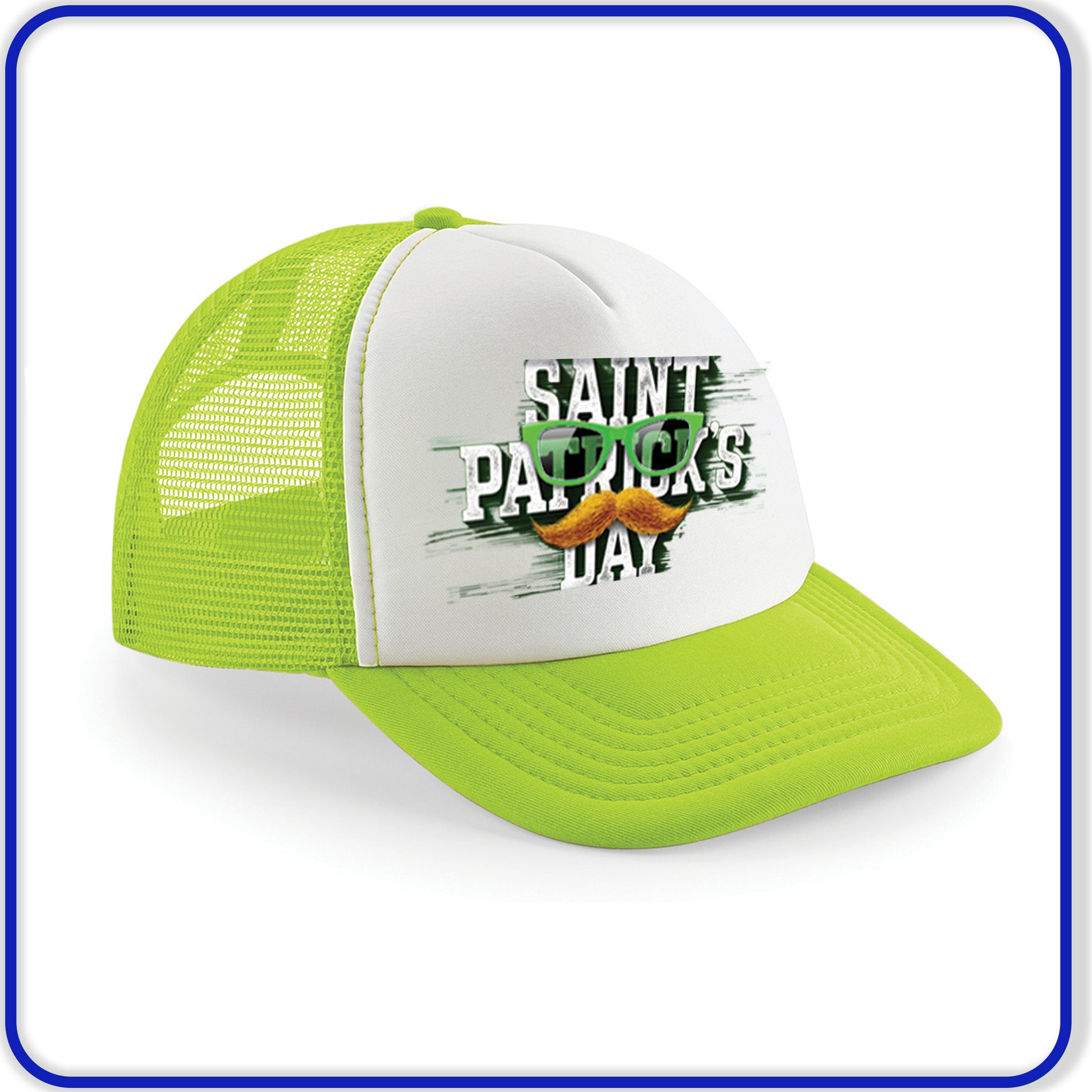 Snapback Baseball cap - Printed Designs St Patricks Day - Irish Celebration - DirectlyPersonalised