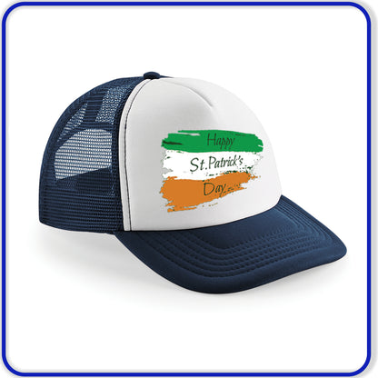Snapback Baseball cap - Printed Designs St Patricks Day - Irish Celebration - DirectlyPersonalised