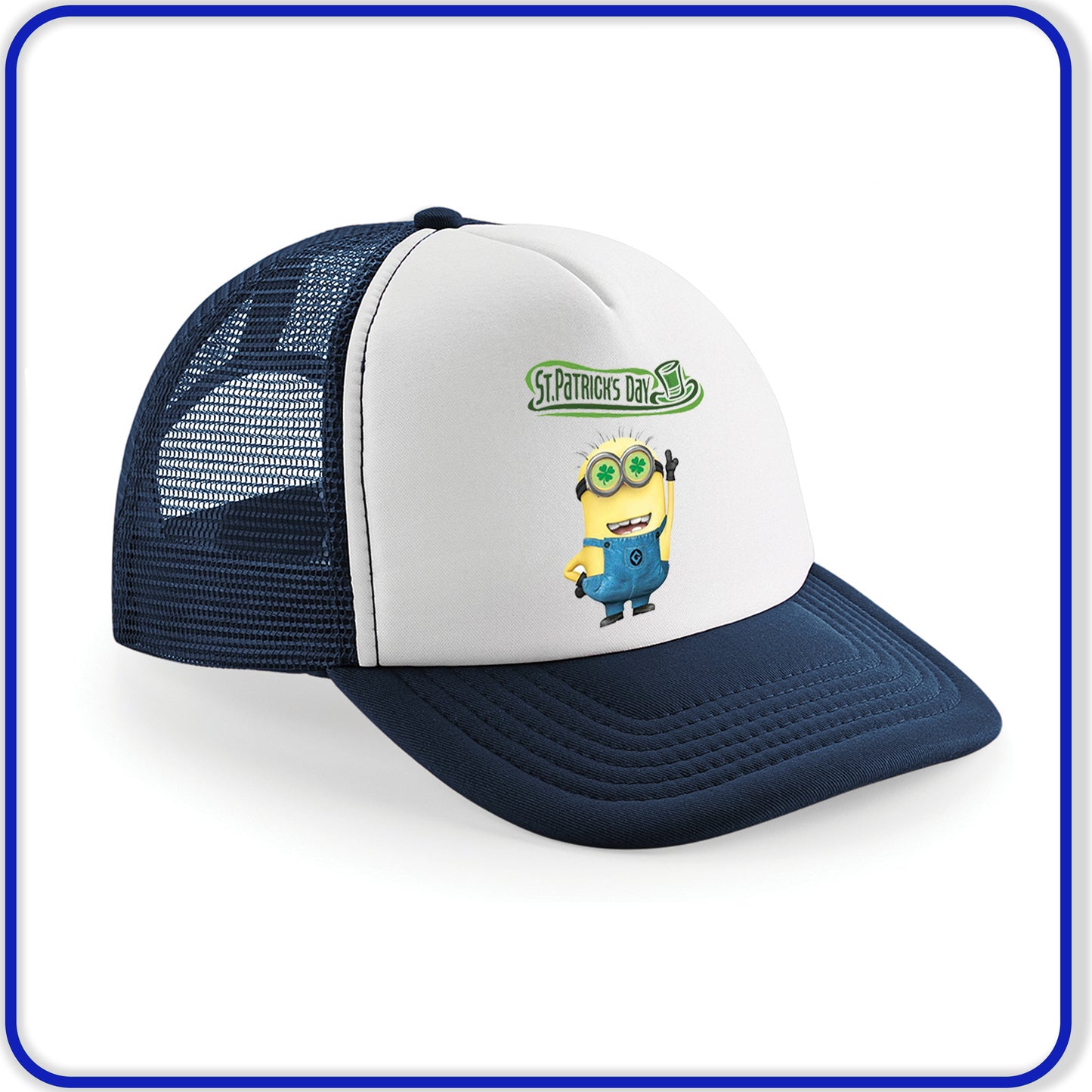 Snapback Baseball cap - Printed Designs St Patricks Day - Irish Celebration - DirectlyPersonalised