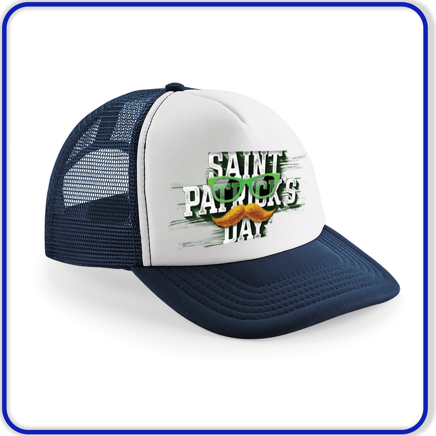 Snapback Baseball cap - Printed Designs St Patricks Day - Irish Celebration - DirectlyPersonalised
