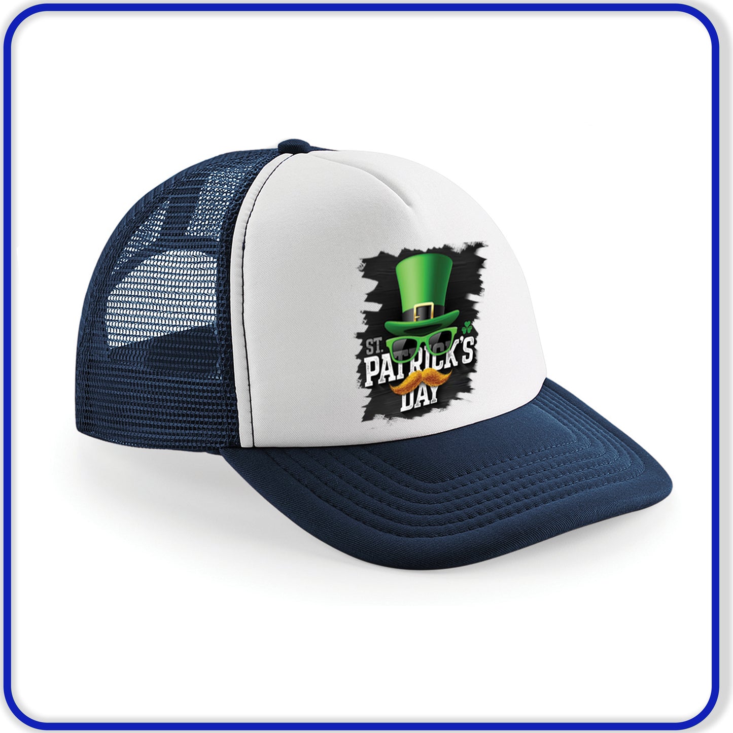 Snapback Baseball cap - Printed Designs St Patricks Day - Irish Celebration - DirectlyPersonalised