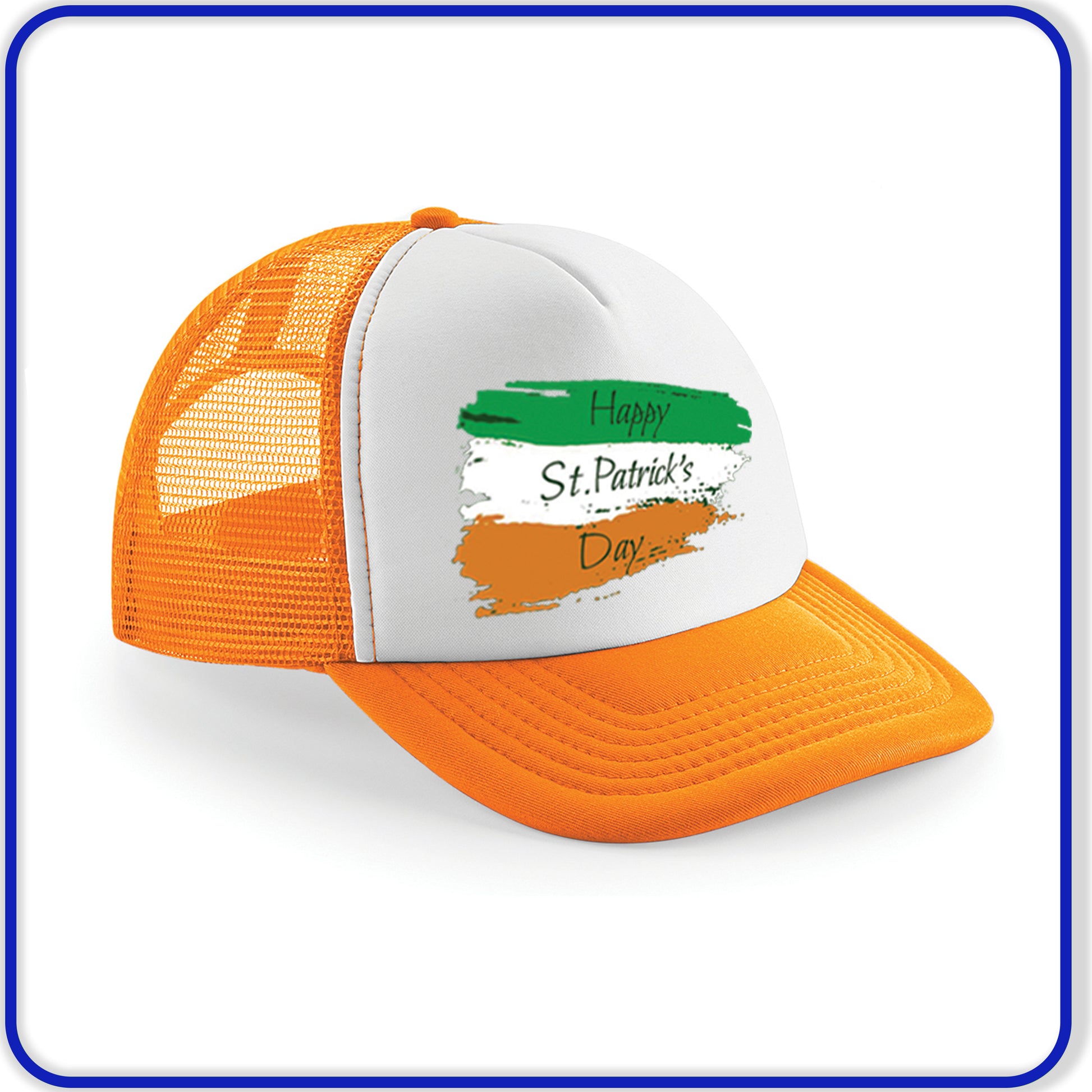 Snapback Baseball cap - Printed Designs St Patricks Day - Irish Celebration - DirectlyPersonalised